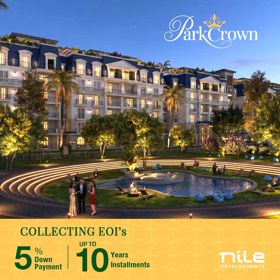 بارك كراون التجمع الخامس Park Crown لشركة Nile Developments