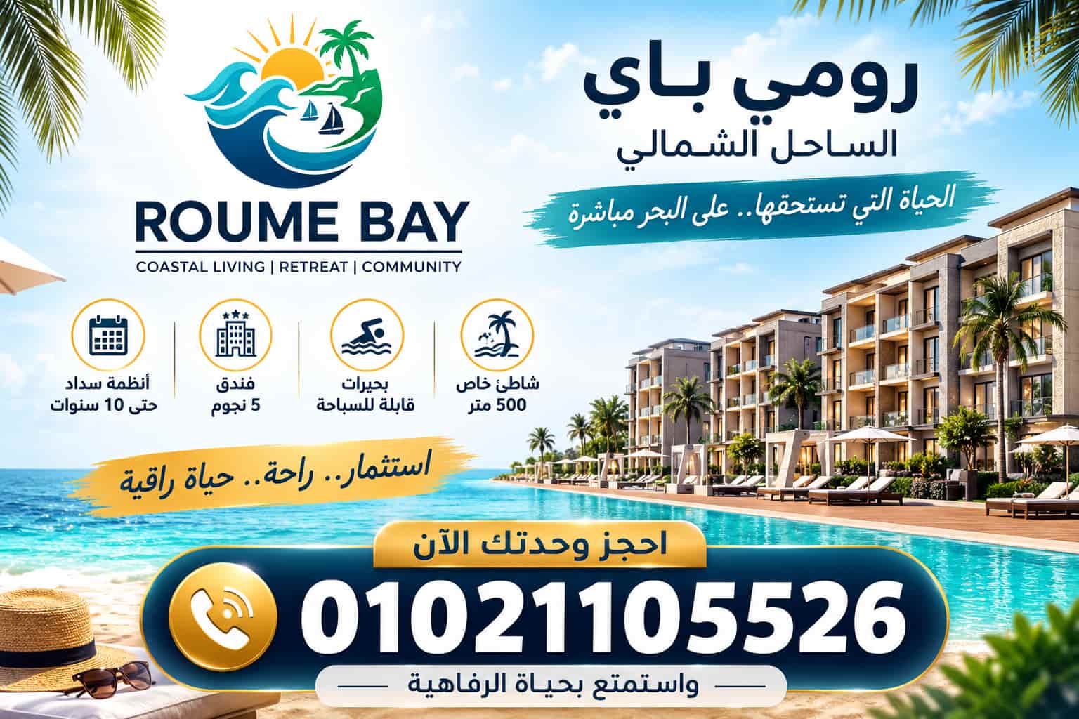 روم باي الساحل الشمالي Roume Bay North Coast