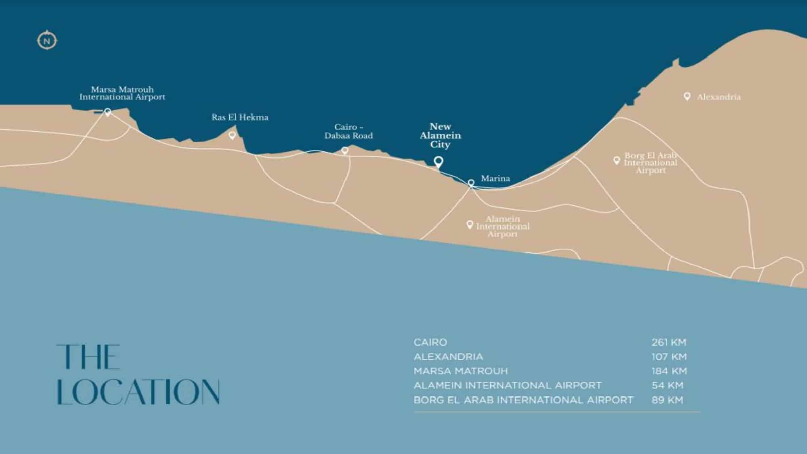 بيتش فرونت تاورز العلمين الجديدة Beach Front Towers