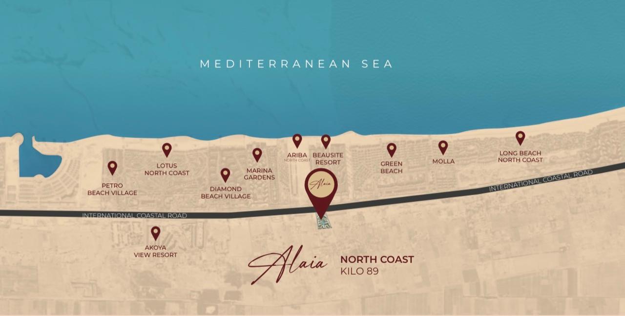 موقع قرية الايا الساحل الشمالي Alaia Residence